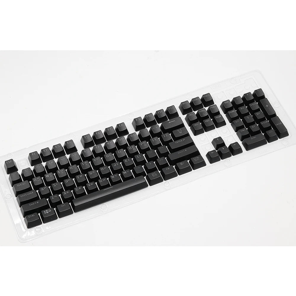 104 Keys Keycaps OEM Highly RGB Backlit Mechanical Keyboard Keycap Spanish Arabic Russian French Korean German Thai  Portuguese