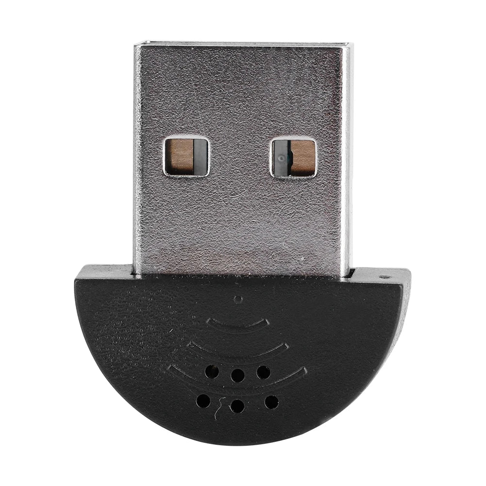 Microphone Mini Microphone Portable USB Mini Studio Speech Microphone Recording Audio MIC Adapter For Computer PC