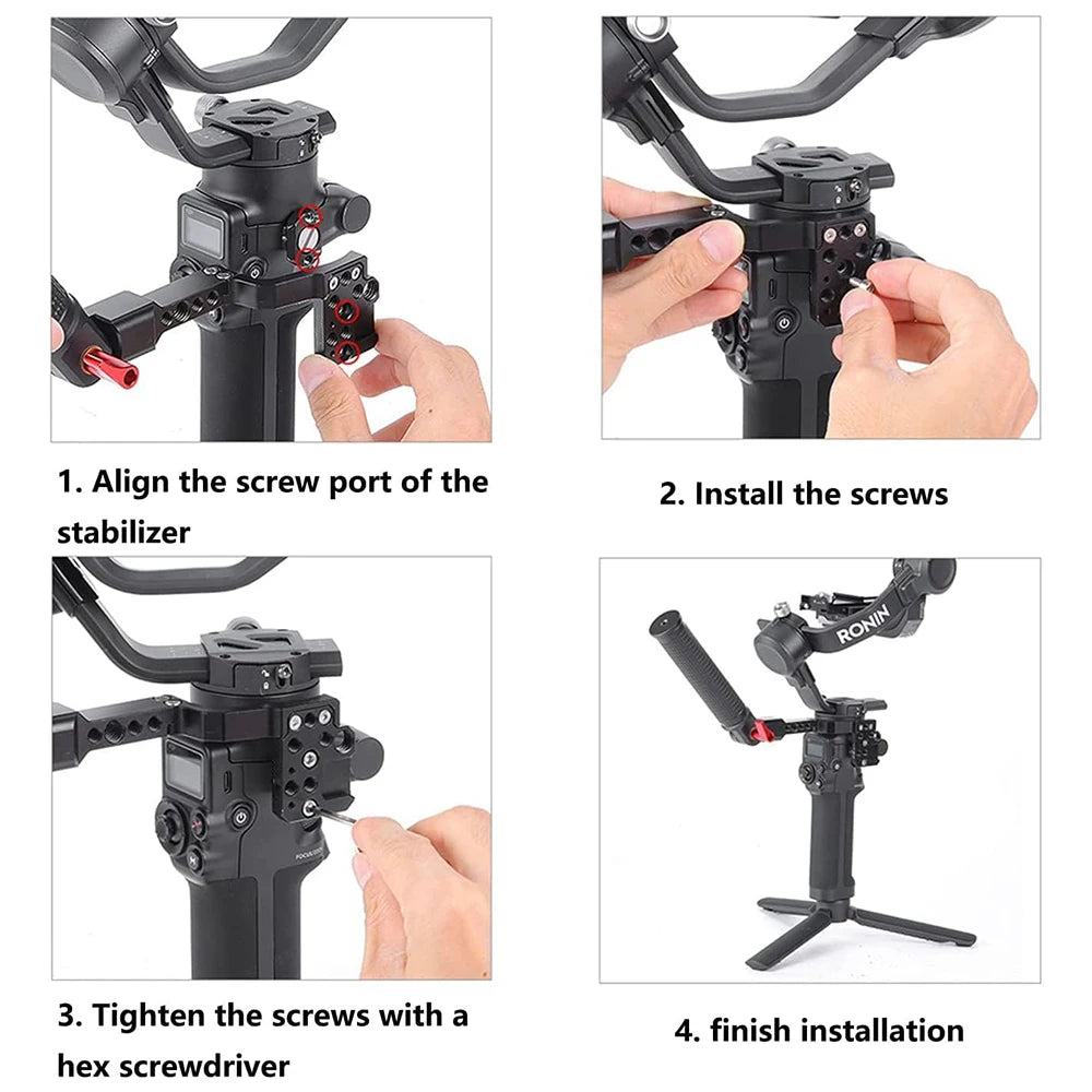 Ronin S/Ronin SC Gimbal Sling Handle Grip for DJI RSC 2 RSC2 Ronin S SC Gimbal Adjustable Handgrip Stabilizer Accessory