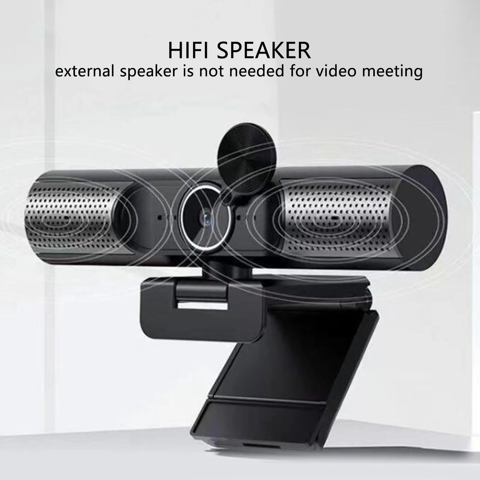 4K Web Cam USB Webcam 2K 1080P 30fps Auto Focusing HiFi Speaker Noise Reduction Mic PC Camera for Desktop Laptop Video Chat