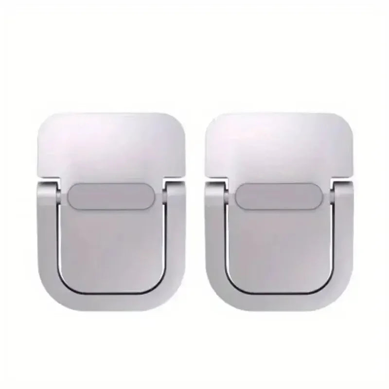 2pcs/Set Laptop Stand for Computer Keyboard Stand Riser Aluminum Mini Portable Laptop Stands for Macbook / Notebook /Lenovo/Dell
