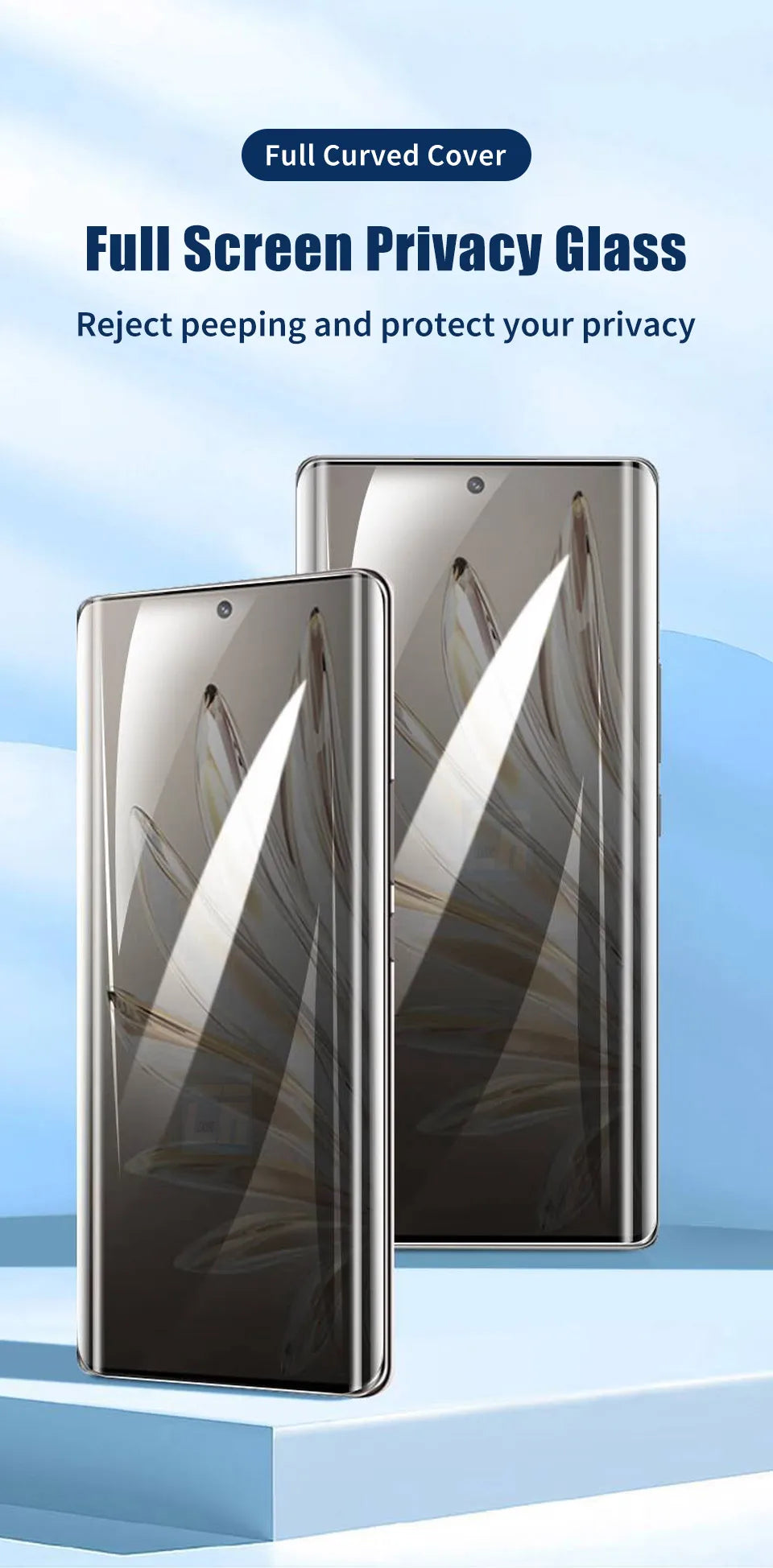 Privacy Anti Spy Tempered Glass for Honor 90 80 70 X50 X40 X9A X8A X7A Screen Protector for Honor Magic 5 Lite 4 3 Pro Plus Film