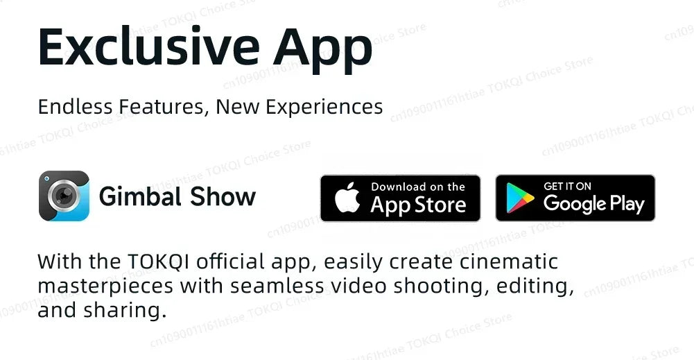 Handheld 3-Axis Gimbal Stabilizer for iPhone & Android, Anti-Shake Phone Holder with Tripod, for Vlogging & Video Recording