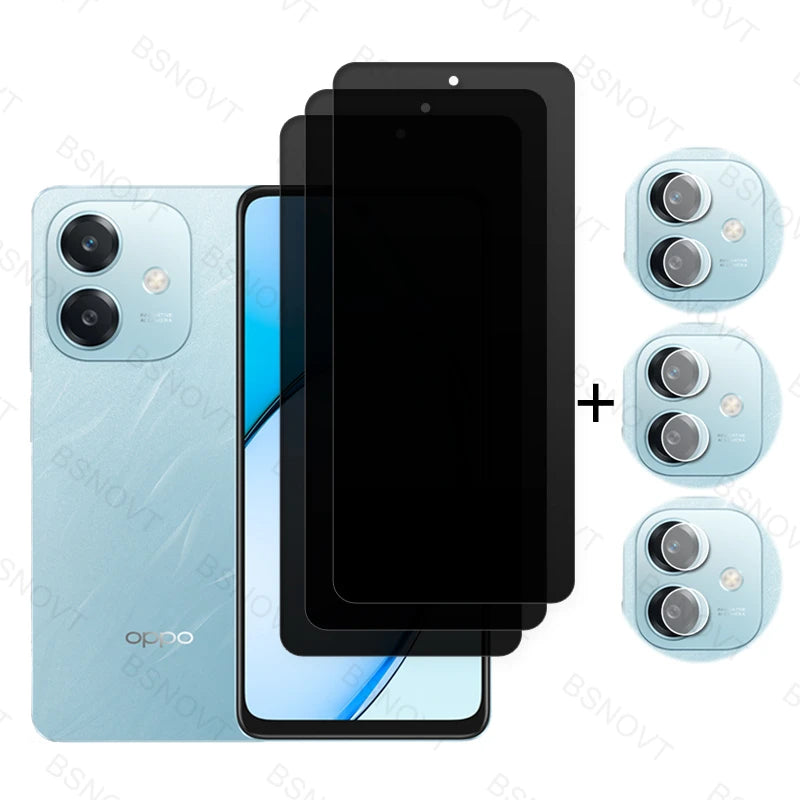 Privacy Tempered Glass For Oppo A60 5G Privacy Screen Protector For Oppo A60 5G Glass Tempered Glass For Oppo A60 5G 6.67 inch