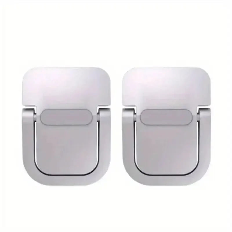 2pcs/Set Laptop Stand for Computer Keyboard Stand Riser Aluminum Mini Portable Laptop Stands for Macbook / Notebook /Lenovo/Dell