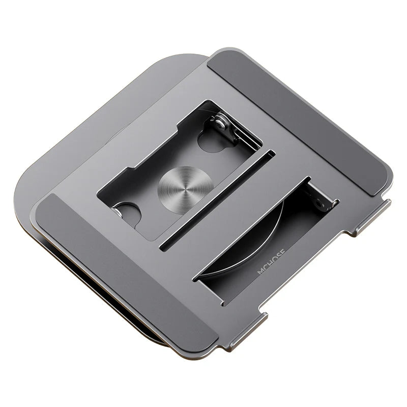 Laptop Stand 360° Rotatable Notebook Holder Liftable Desk Riser Stand Aluminum Alloy Stand Compatible With 9.7-17.3 Inch Laptops